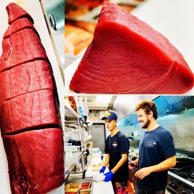 Beautiful fresh Ahi