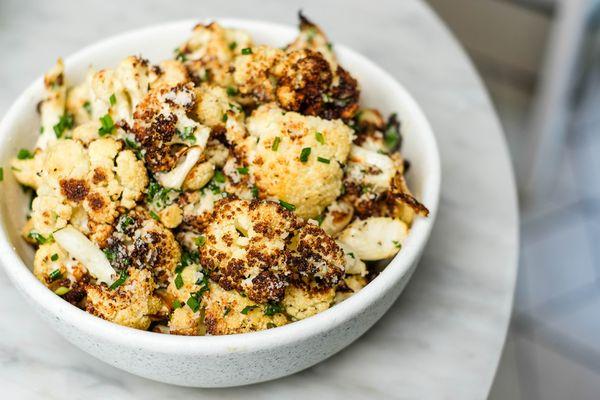 Order roasted cauliflower from Naked Farmer