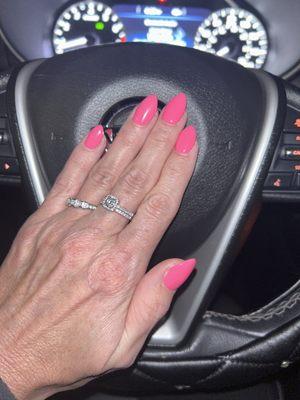 Thanks Jena for brightening up my day! Love this pink, Springy another great job. You nailed it