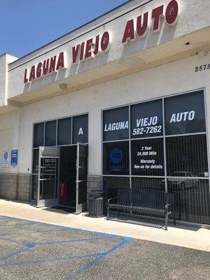 Front of Laguna Viejo Auto Service