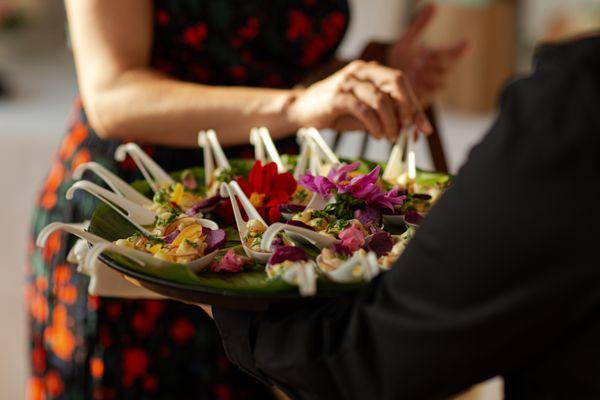 Fresh and seasonal wedding catering!