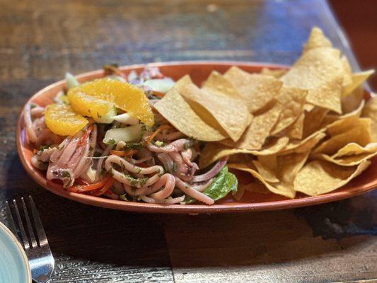 Chimichurri Ceviche