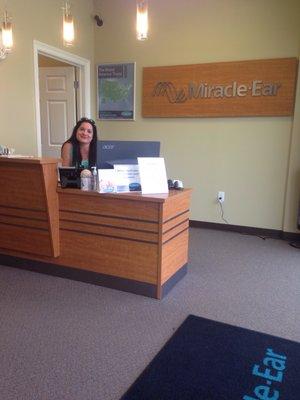 Jessica Ledet, front office assistant at Miracle-Ear.