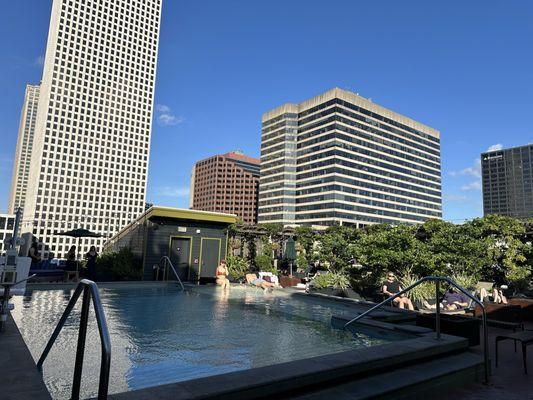 Rooftop pool & terrace.