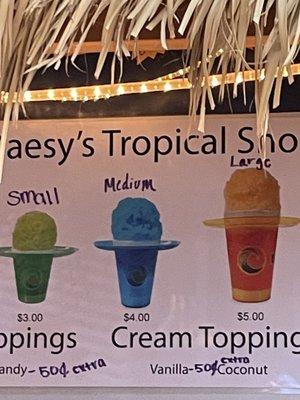 Daesy's Tropical Sno