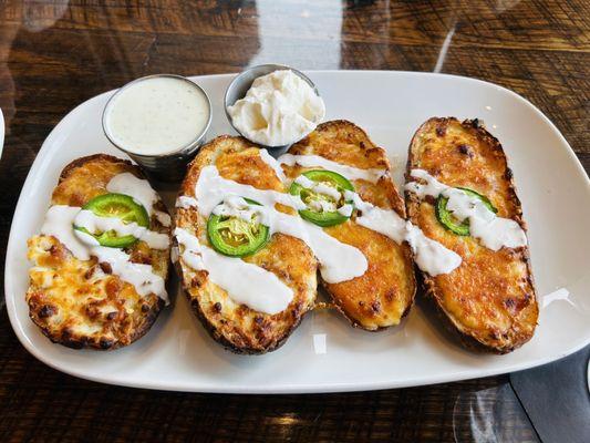 Loaded potato appetizer