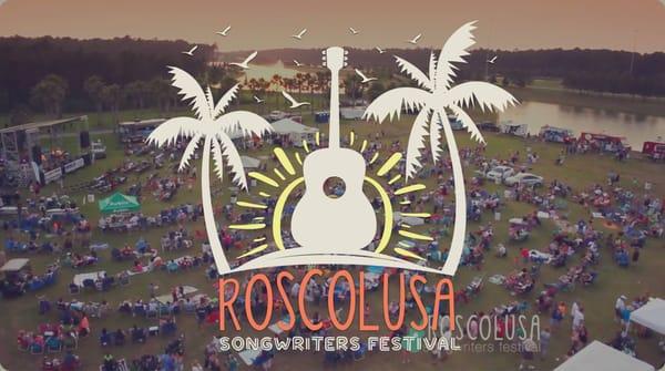 Roscolusa Songwriters Festival in Ponte Vedra, FL April 23rd, 2016. Outdoor concert under the stars!