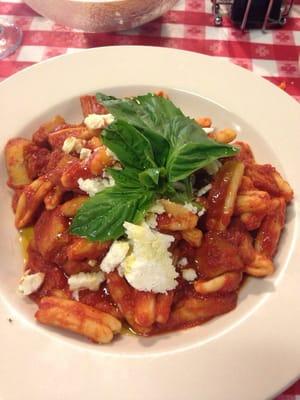 Special of the month! Sicilian dish with eggplant, ricotta!