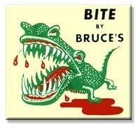 Vintage Bruce's Tire Logo