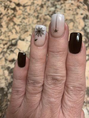 Halloween nails. Thank you Kevin!!