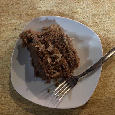 German Chocolate cake.