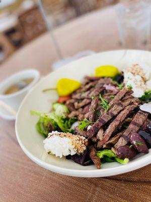 Ribeye Greek Salad