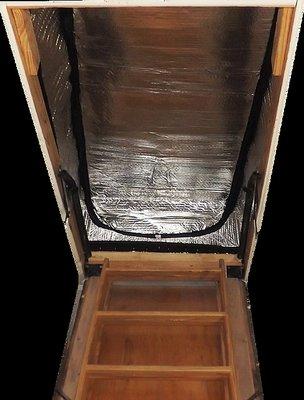 Attic Stairway Insulator Tent !