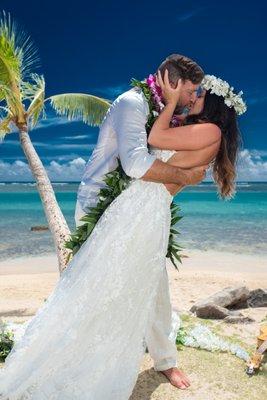 Vow Renewal at Kahala Beach, March 15, 2023.