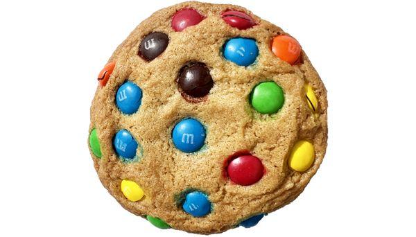 Delicious M&M cookie!