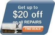 $20 off any garage door service