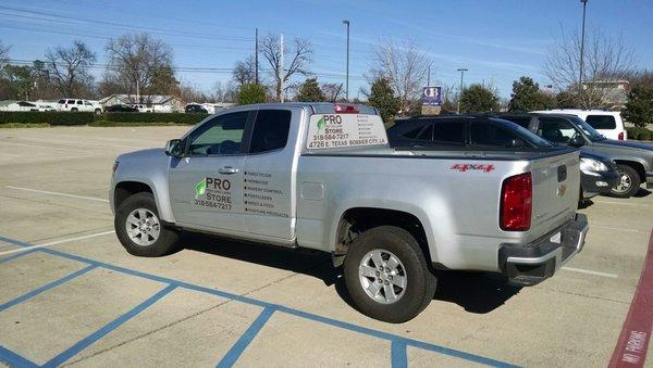 Company truck you will see around NW Louisiana