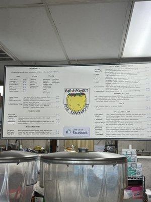 full menu