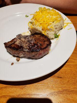 Part 2 of my meal for 2...steak and potato mash