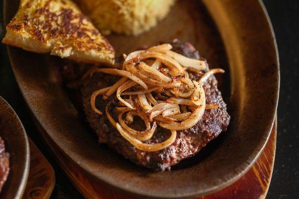 Hamburger Steak - Photos taken by @heydarlingstudio on IG