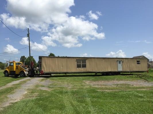 Relocate mobile homes