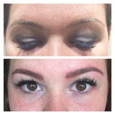 Brows! 
 Waxing or Dye
 Microblading