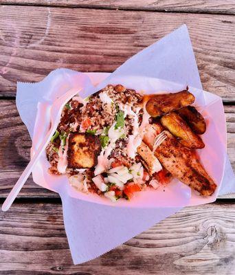 Mahi mahi bowl