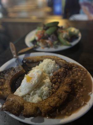 Bandeja Paisa  Avocado salad