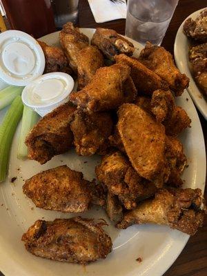 Crispy and Cajun wings