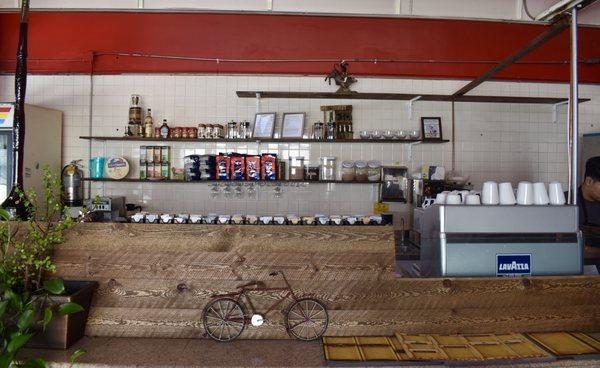 Interior, Coffee bar