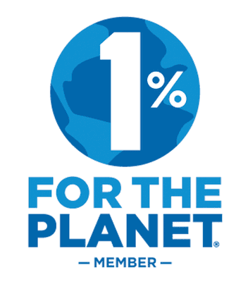 1% of our gross income goes to charities that support our planet.