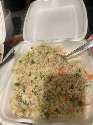 "Fried" rice.