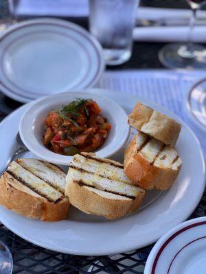 London Broil Bruschetta