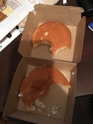 This was the stalest bun I've had! It's rock hard! The sandwich was cold and disgusting.  Stay away from this McDonald's. #gross