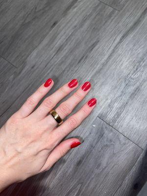 Opi big apple red