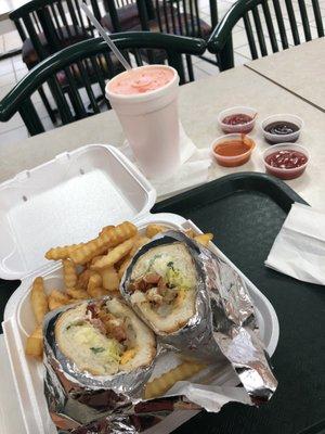 Fried Chicken Sandwich Combo.