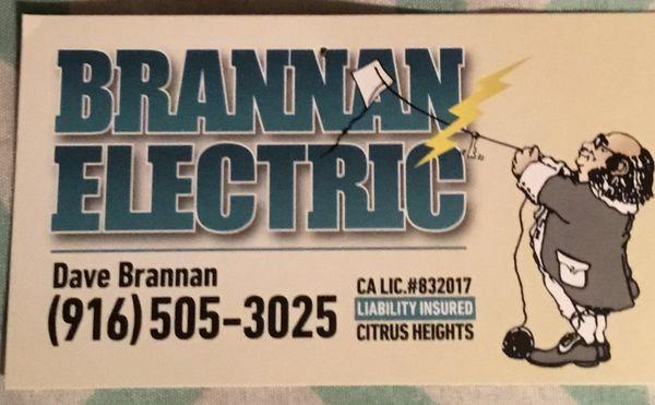 Brannan Electric
 916-505-3025