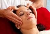 Relaxing and going to your happy place during a Reiki Energy Healing session.