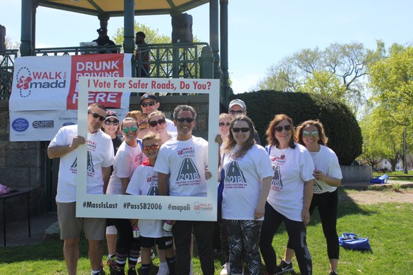 Supporting Mothers Against Drunk Driving at the 2018 5k