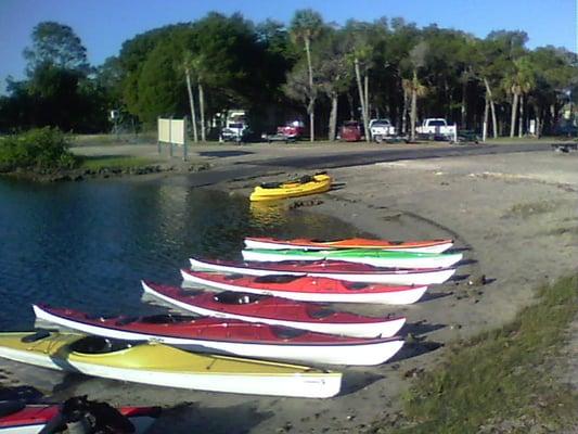 Some of Our Kayaks