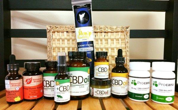 CBD and lots of it! We have lots of options to choose from. #CBD #Hemp