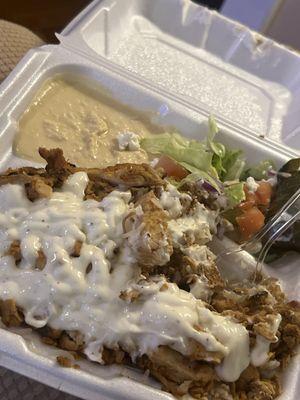 Chicken Shawarma Plate