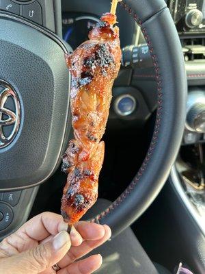 Chicken BBQ stick. So yummy