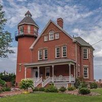 An historical lighthouse perched on the shores of Lake Ontario that you can stay at! It is still lit by the US Coast Guard-very rare