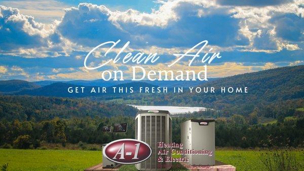 Idaho's A1 Heating, Air Conditioning Electric offers indoor air quality products.