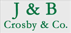 J & B Crosby & Co logo