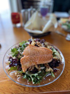 Cranberry Salad with Salmon