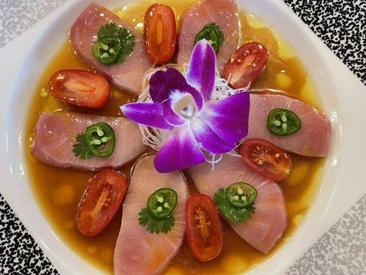 Yellowtail Sashimi With Jalapeño