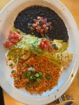 Chicken & Avocado Enchiladas