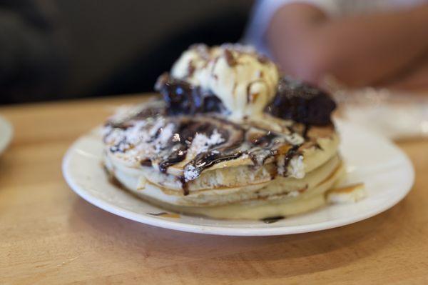 Nutella Hazelnut Pancakes